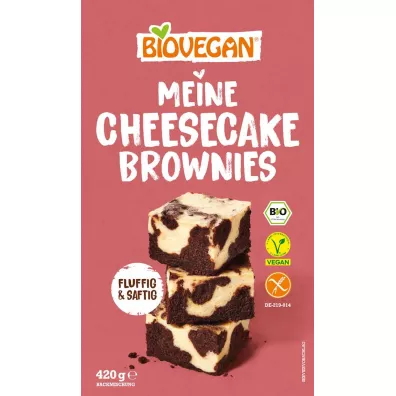 Biovegan Mieszanka na sernikobrownie bezglutenowa 420 g Bio
