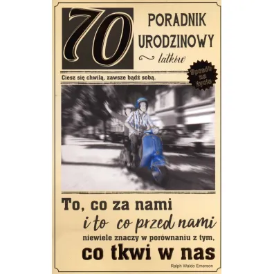 AbCard Kartka okoliczno�ciowa Urodziny 70 U58