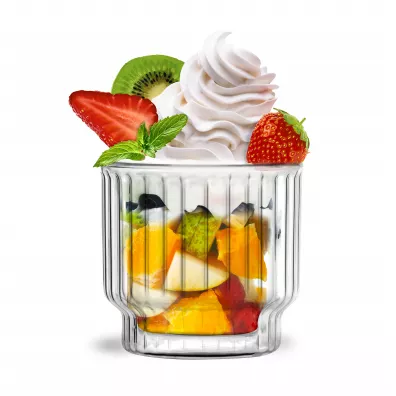Vialli Design Pucharki do deserw z podwjn ciank Lungo 27862 2 x 250 ml 2 szt.