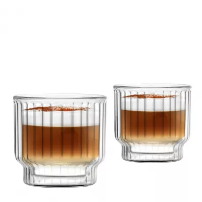 Vialli Design Pucharki do deserw z podwjn ciank Lungo 27862 2 x 250 ml 2 szt.