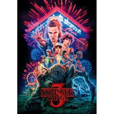 Puzzle 1000 el. Netflix Stranger things 39653 Clementoni