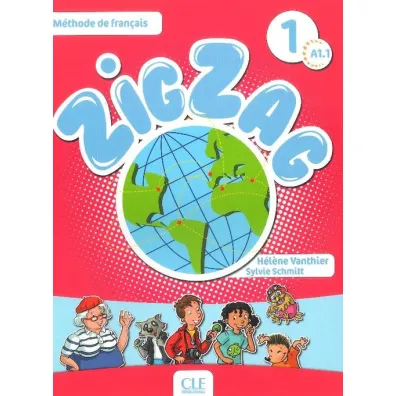Zig Zag 1 A1 podr�cznik + CD CLE - Vanthier Helene, Sylvie Schmitt
