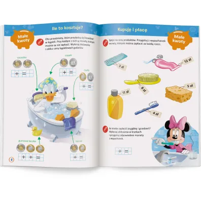 Disney uczy. Miki. Monety i banknoty
