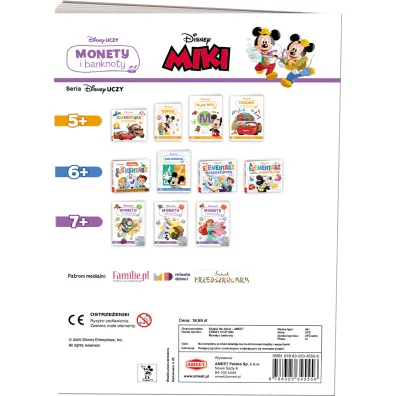 Disney uczy. Miki. Monety i banknoty