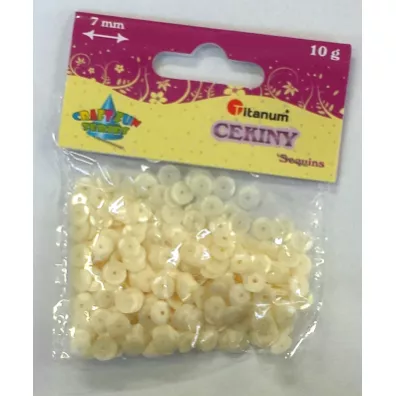 Titanum Cekiny okrge matowe 10g