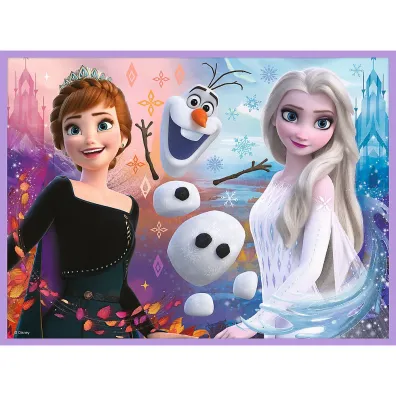 Puzzle + Memos 2w1 (24+30+48 el.) Ksi�niczki w swojej krainie Trefl