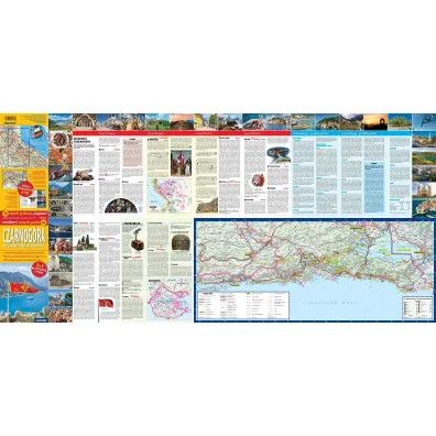Czarnog�ra i P�nocna Albania map&guide XL PL laminat 2024