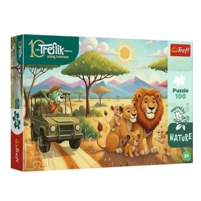 Puzzle 100 Inspired By Nature - Lwy TREFL