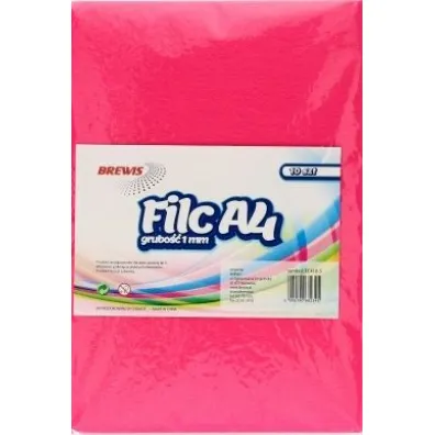 Brewis Filc A4 r�owy 1 mm