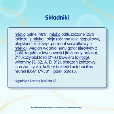 Nestle Nan Optipro Plus 3 HM-O Produkt na bazie mleka junior dla dzieci po 1. roku Zestaw 4 x 800 g