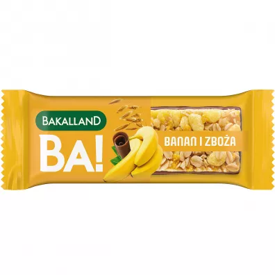 Bakalland Ba! Baton zboowy banan 40 g