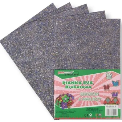 Polsirhurt Pianka multicolor brokat 4 20x30 cm
