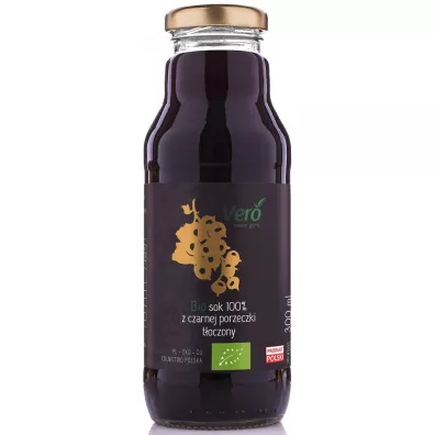 Vero Sok z czarnej porzeczki nfc 300 ml Bio
