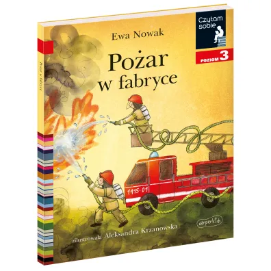 Po�ar w fabryce. Czytam sobie. Poziom 3