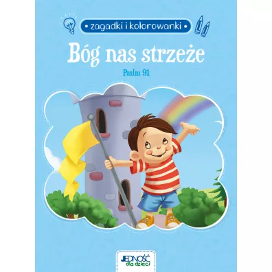 Zagadki i kolorowanki. B�g nas strze�e. Psalm 91 - Agnes De Bezenac, Salem De Bezenac
