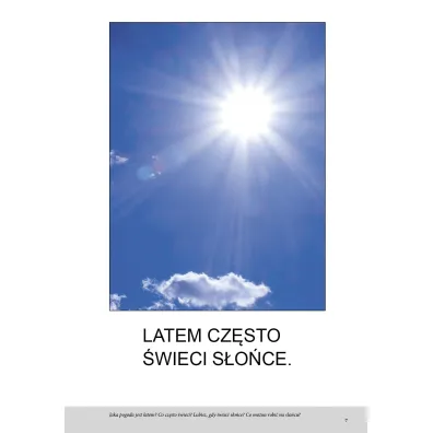 Lato. Bardzo proste czytanki dla dzieci
