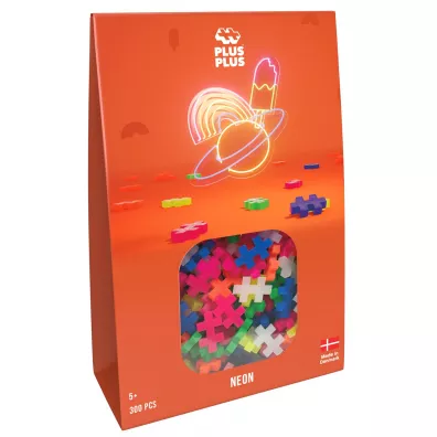 Klocki Plus-Plus Neonowe 300el