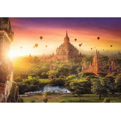 Puzzle 1000 el. Staro�ytna �wi�tynia Birma Trefl