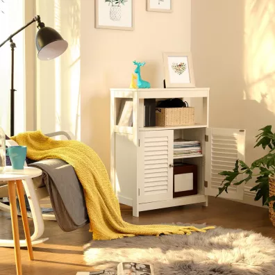 Songmics Szafka azienkowa z pkami 60 cm