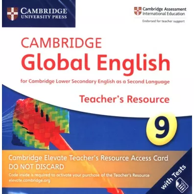 Cambridge Global English 9 Cambridge Elevate Teacher's Resource Access Card