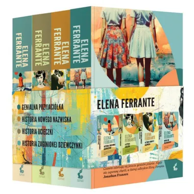 Pakiet - Genialna przyjaci�ka. Tom 1-4 - Elena Ferrante