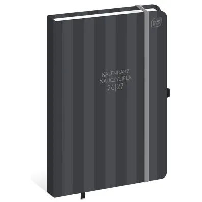 KALENDARZ NAUCZY KSIAZ B5/192 OPR TW STRIPES INTERDRUK