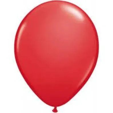 Balony pastelowe czerwone 25cm