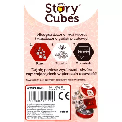 Story Cubes. Bohaterowie Rebel