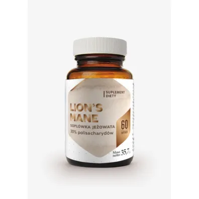 Hepatica Lion`s Mane - Sopl�wka je�owata Suplement diety 60 kaps.