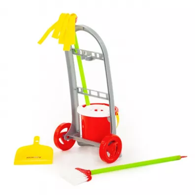 Polesie 42910 Mini zestaw do sprztania w pudeku