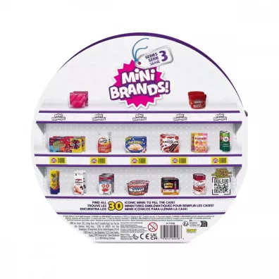 Mini Brands Etui kolekcjonerskie S3 + 5 figurek