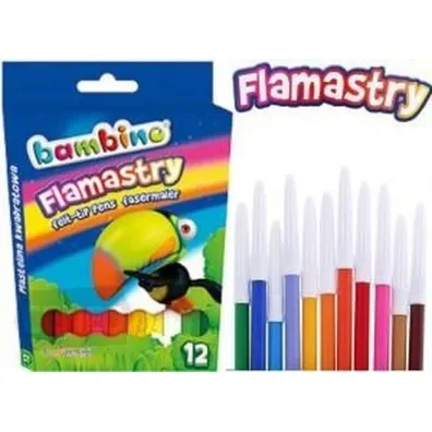 St. Majewski Flamastry Bambino 12 szt.
