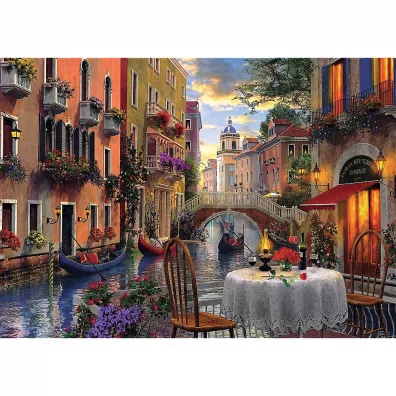 Puzzle 6000 el. Romantyczna kolacja Trefl