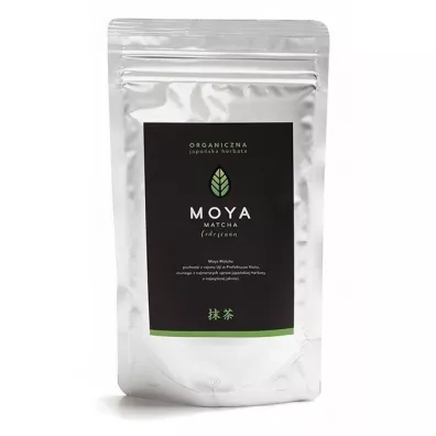 Moya Matcha Herbata zielona Matcha w proszku codzienna 100 g Bio