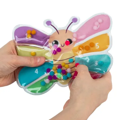 Plansza sensoryczna do nauki liczenia Motyl Kidea Derform