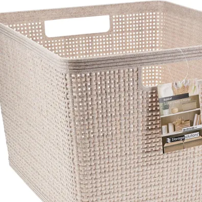 Storage Solutions Koszyk do przechowywania beowy 35x29x22 cm
