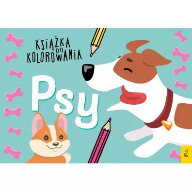 Ksika do kolorowania. Psy