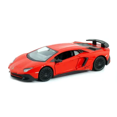RMZ City Lamborghini Aventador LP750-4 SV czerwony  w skali 1:36 Daffi