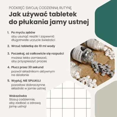 Georganics Naturalne tabletki do p�ukania jamy ustnej Activated Charcoal 180 szt.