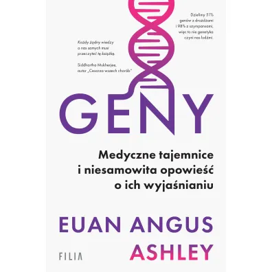 Geny. Medyczne tajemnice i niesamowita opowie�� o ich wyja�nianiu - Angus Ashley  Euan