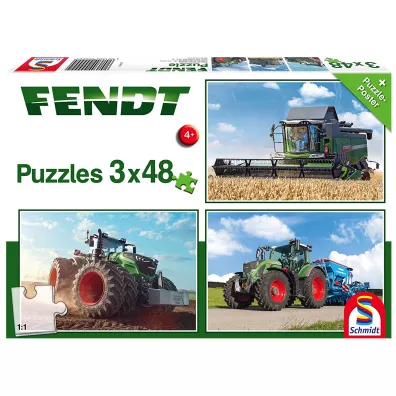 Puzzle 3 x 48 el. Fendt Schmidt