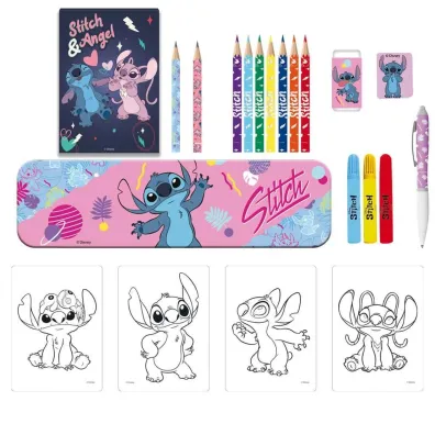 Kolorowanka z pi�rnikiem Lilo and Stitch