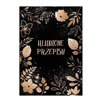 Deko Przepi�nik Ulubione przepisy czarny
