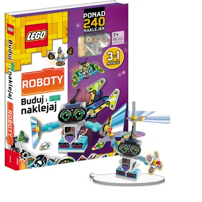 LEGO Master Brand. Buduj i naklejaj. Roboty
