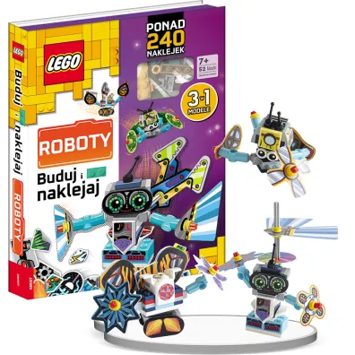 LEGO Master Brand. Buduj i naklejaj. Roboty