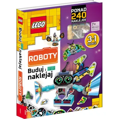 LEGO Master Brand. Buduj i naklejaj. Roboty
