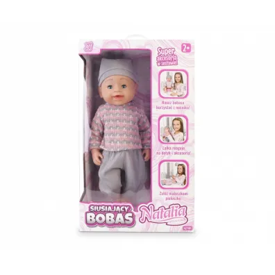 Lalka Natalia bobas siusiaj�cy - 43cm Artyk