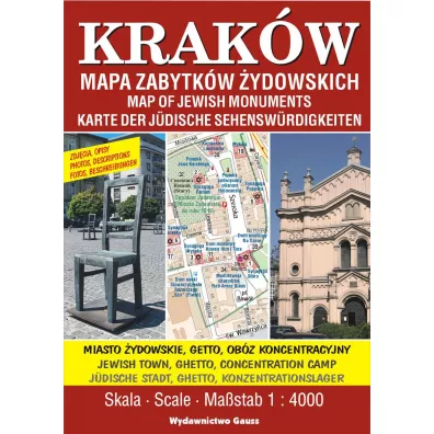 Plan miasta &bdquo;Krak�w &ndash; Mapa Zabytk�w �ydowskich&rdquo;