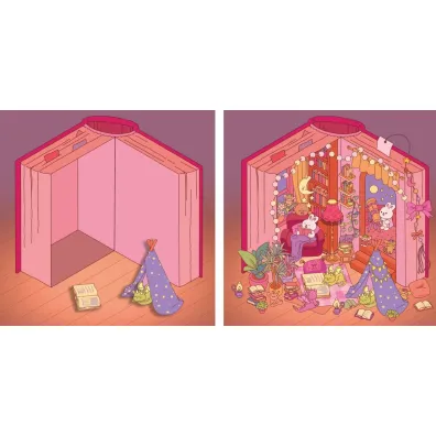 Cosy stickers. Magiczna kraina