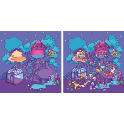 Cosy stickers. Magiczna kraina